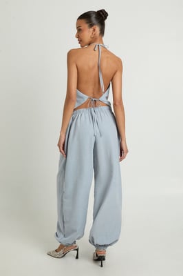 Balloon Elasticated Waist Trouser