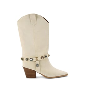 Kurt Geiger London Suede Octavia Cowboy Boots