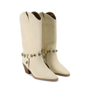 Kurt Geiger London Suede Octavia Cowboy Boots