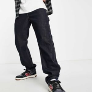 Dickies Garyville relaxed straight fit jeans in washed indigo