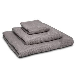 DoubleDry Popcorn weave gastendoekjes 30x50 cm set van 8 100% katoen 450