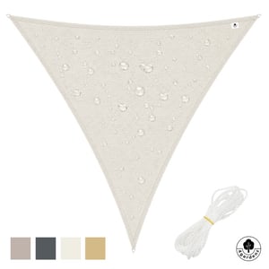 4gardenz Schaduwdoek waterafstotend driehoek 3x3x3 mtr -