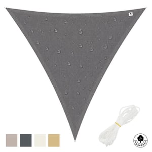 4gardenz Schaduwdoek waterafstotend driehoek 3x3x3 mtr -