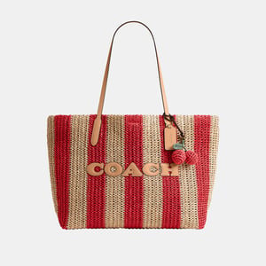 Large City Tote Bag With Charms