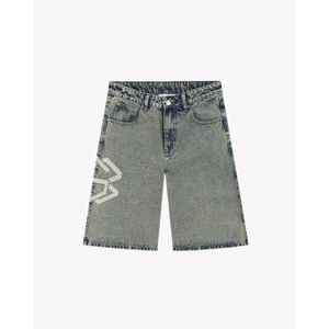Saint Blanc Washed denim short