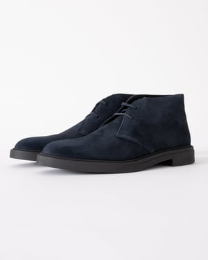 Calev Calev_Desb_sdfb Desert Boots in Dark Grey Shoes