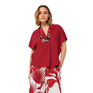 Caroline Biss 1606 50 dark red