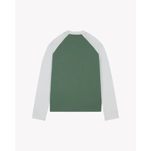 Saint Blanc Blend logo raglan longsleeve green