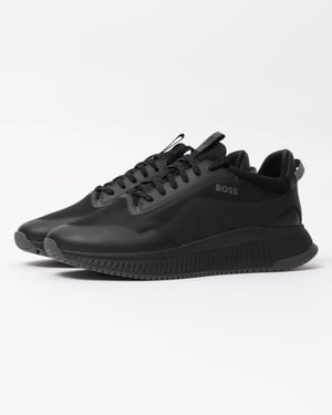 TTNM EVO TTNM EVO with ridged outsole trainers in Dark Grey Trainers