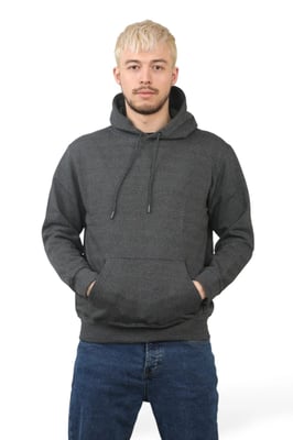 Pullover Mens Charcoal Hoodie Jumper Hoody Sweater
