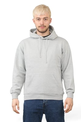 Pullover Mens Grey Hoodie Jumper Hoody Sweater