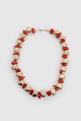 Statement Beaded Necklace