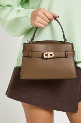 Buckle Strap Detail Mini Bag