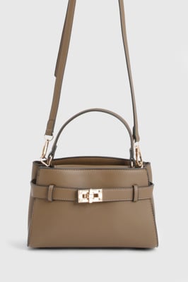 Buckle Strap Detail Mini Bag