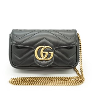 Gucci leren crossbodytas GG Marmont