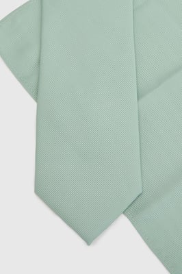 Sage Plus & Tall Tie and Pocket Square