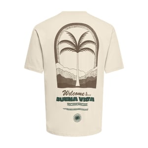 Only & Sons Onskiki life rlx ss tee ecru