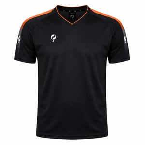 Q1905 Trainingsshirt maher zwart / oranje / wit