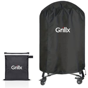 GrillX Kamado bbq hoes 18 inch ook voor kamado's met tafels barbecue hoes