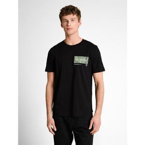 Tom Tailor Rounded hem printed t-shirt