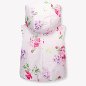 Monnalisa Kinder meisjes bodywarmer in licht