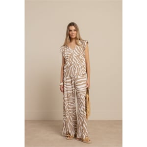 Studio Anneloes Leone zebra vneck top dessin