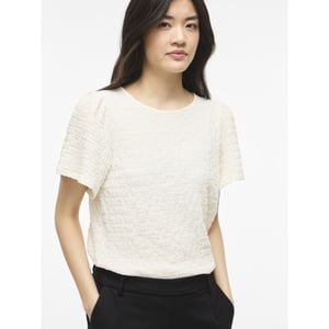 Vila Vilindau o-neck ss toprc off-white