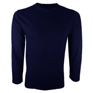 Long Sleeve Navy T Shirts Mens Jumper Sweater