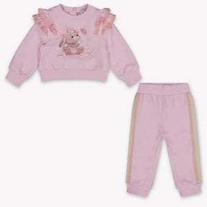 Monnalisa Baby meisjes joggingpak in licht
