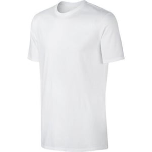 T Shirts Mens White Premium Plain Crew Neck Tshirt
