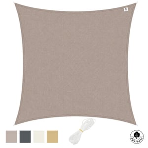4gardenz Schaduwdoek waterdoorlatend vierkant 2x2 mtr -