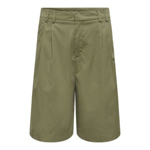 Only Onlanny hw baggy bermuda shorts pnt army