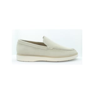 Giorgio 56402 suede instapper met witte zool beige