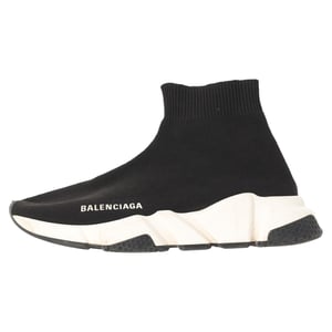Balenciaga Speed Sneakers in Black Polyester