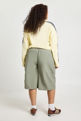 Plus Nylon Cargo Short