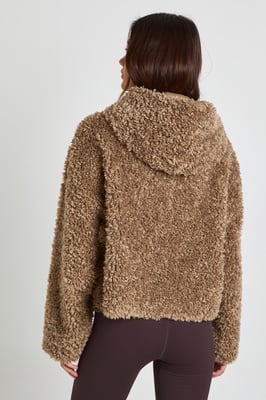 Hooded Teddy Jacket
