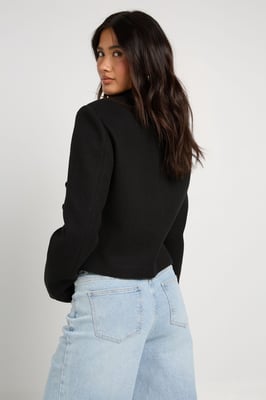 Military Cropped Jacket