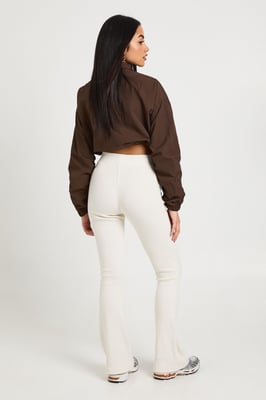 Ribbed Flare Leggings