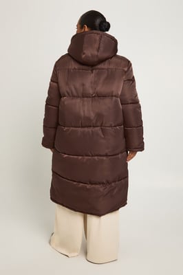 Plus Longline Puffer Jacket