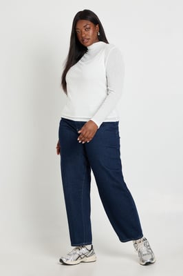 Plus Barrel Fit Jean
