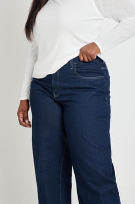 Plus Barrel Fit Jean