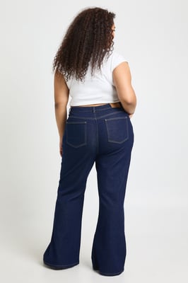 The Plus High Waist Flare Jean