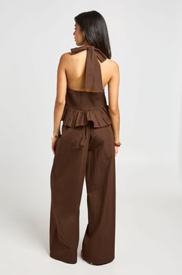 Prairy Peplum Top and Trouser Co-ord