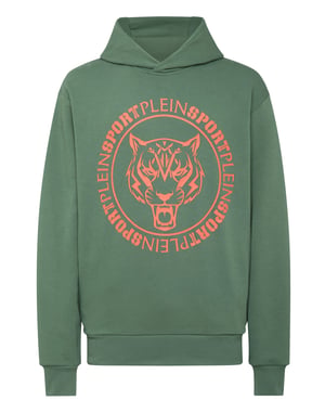 Sweatshirt Med Huva Tiger