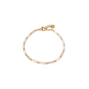 Label Kiki White rainbow bracelet