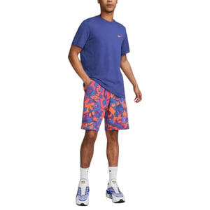 NIKE Mens T Shirts Club Swoosh HDY Print Short Sleeve Summer White Sportswear