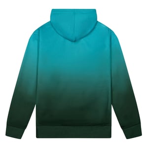 Teal Ombre Pojkar Hoodie Mjuk Avslappnad Barntröja Bekväm Passform