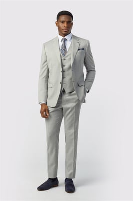 Single Breasted Two Button Tailored Suit Jacket