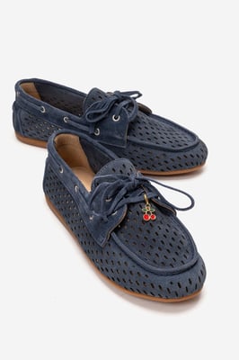 Stevo Leren Veterschoenen Loafer