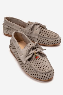 Stevo Leren Veterschoenen Loafer